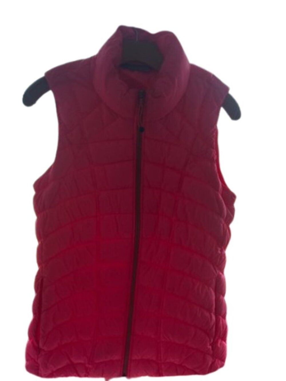 Athleta Bright Pink Quilted Vest